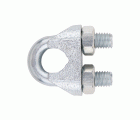 DIN 741 ZP, Sujetacable en acabado zincado